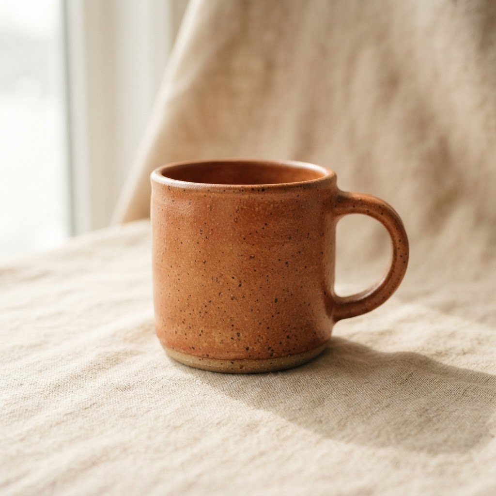 Terracotta Stoneware Mug