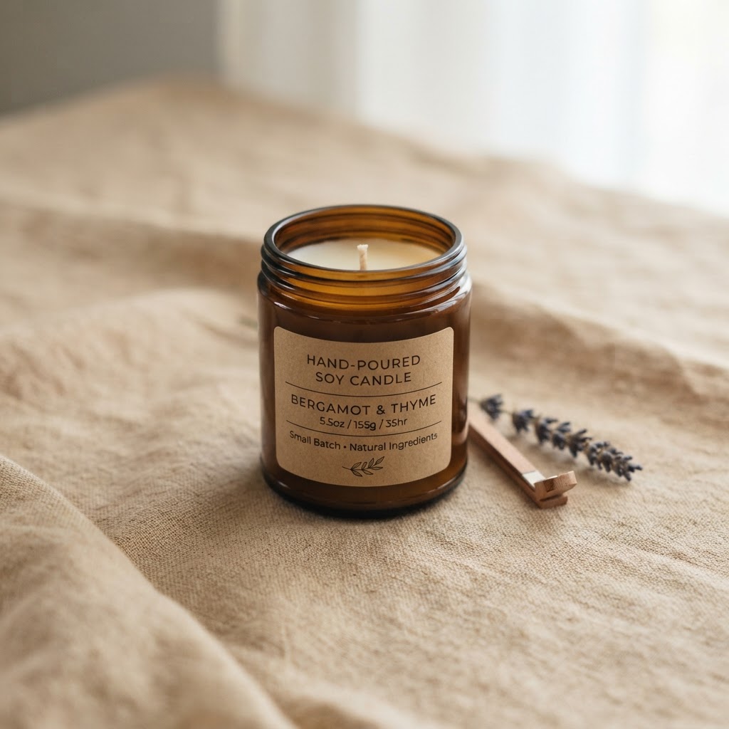 Amber Soy Candle