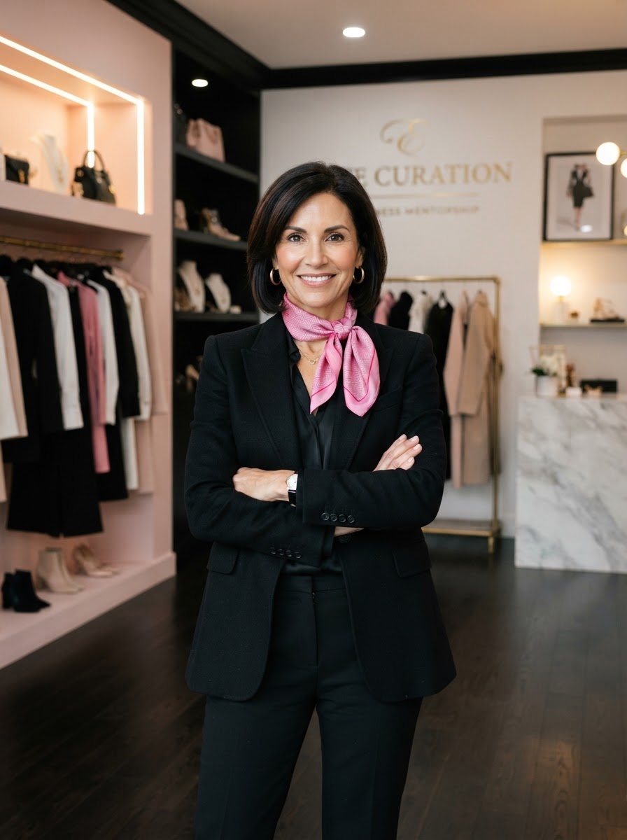 Shai, founder of ShaiStyle Boutique, in one of her stores